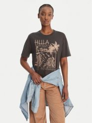 Billabong T-Shirt Vacay Wonder EBJZT00569 Czarny Loose Fit. Czarne t-shirty Billabong, m, bez wzorów, z bawełny, bez kołnierzyka, bez ramiączek. Za 129.99 zł.