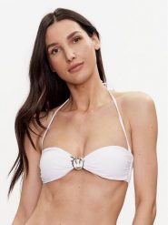 Pinko Góra od bikini 101048 A0S7 Biały. Białe bikini Pinko, bez wzorów, z syntetyku. Za 749.99 zł.
