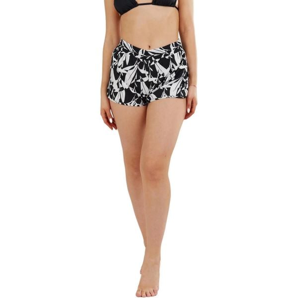 Krótkie damskie spodenki plażowe Fundango Elderberry. Białe szorty FUNDANGO, bez wzorów, z poliesteru, sportowe. Za 122.00 zł.