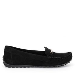 Mokasyny Sergio Bardi. Czarne mokasyny Sergio Bardi, bez wzorów. Za 229.99 zł.