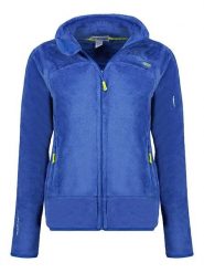 Geographical Norway Kurtka polarowa "Upaline" w kolorze niebieskim rozmiar: XXL. Niebieskie kurtki Geographical Norway, xxl, bez wzorów, z materiału, bez kaptura. Za 87.95 zł.