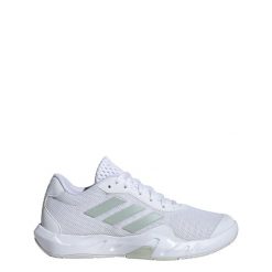 Buty treningowe Amplimove. Białe buty treningowe adidas, bez wzorów, z materiału, bez zapięcia. W wyprzedaży za 263.20 zł.