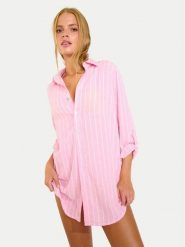 Banana Moon Koszula Garel Galeana MVD33 Różowy Regular Fit. Czerwone koszule Banana Moon, xl, bez wzorów, z syntetyku, bez kołnierzyka, bez ramiączek. Za 449.99 zł.