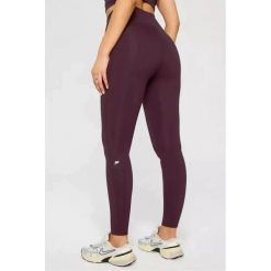 FABLETICS Damskie Legginsy Sportowe Wysoki Stan Fitness PowerHold Define. Czerwone legginsy sportowe FABLETICS, l, bez wzorów, z elastanu, z podwyższonym stanem, na fitness i siłownię. Za 299.99 zł.