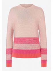 More & More Sweter w kolorze jasnoróżowo-różowym rozmiar: 34. Różowe swetry More & More, bez wzorów, z bawełny, bez ramiączek. Za 110.04 zł.