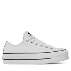 Trampki Converse. Białe trampki Converse, bez wzorów, retro, bez zapięcia. Za 309.99 zł.