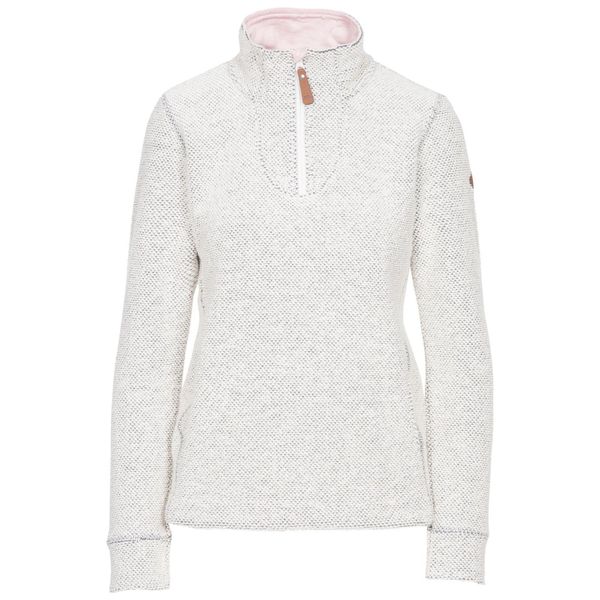 Bluza Damska Ronette. Białe bluzy z kapturem Trespass, na zimę, m, z aplikacjami, z bawełny, bez kaptura, trekkingowe. Za 407.99 zł.