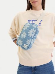 Roxy Torebka CEOWB-ROXY-KL-002-09 Niebieski. Niebieskie listonoszki Roxy, bez wzorów, z materiału, bez dodatków. Za 79.99 zł.