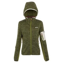 Damska Bluza Polarowa Kemilia. Zielone bluzy bez kaptura Regatta, na zimę, bez wzorów, z polaru, bez kaptura, trekkingowe. Za 105.99 zł.