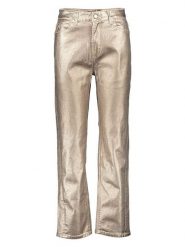 Scotch & Soda Spodnie w kolorze złotym rozmiar: W26. Żółte spodnie materiałowe Scotch & Soda, bez wzorów, z materiału, klasyczne, z podwyższonym stanem. Za 150.02 zł.