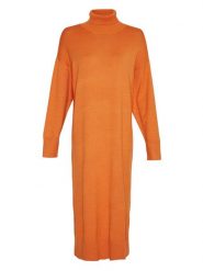 MOSS COPENHAGEN Sukienka "Odanna Rachelle" w kolorze pomarańczowym rozmiar: L/XL. Pomarańczowe sukienki Moss Copenhagen, na co dzień, l, bez wzorów, z wiskozy, bez kołnierzyka, bez ramiączek, maxi, proste. Za 215.71 zł.