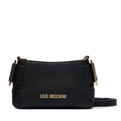 Torebka LOVE MOSCHINO. Czarne listonoszki Love Moschino, bez wzorów, bez dodatków. Za 919.99 zł.
