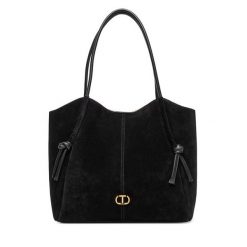 Torebka TWINSET. Czarne torebki klasyczne Twinset, bez wzorów, klasyczne, bez dodatków. Za 1,359.00 zł.