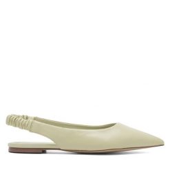 Sandały SAM EDELMAN. Zielone sandały Sam Edelman, bez wzorów, bez obcasa, na płaskiej podeszwie, bez zapięcia. Za 239.99 zł.
