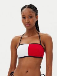 Tommy Hilfiger Góra od bikini UW0UW05816 Czerwony. Czerwone bikini Tommy Hilfiger, bez wzorów, z syntetyku. Za 149.99 zł.