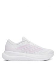 Adidas Buty do biegania Runfalcon 6 Shoes KH5570 Biały. Białe buty treningowe adidas, bez wzorów, z materiału, bez zapięcia, do biegania. Za 259.99 zł.