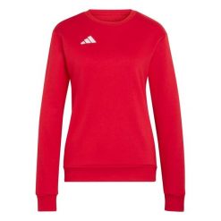 Bluza damska adidas Entrada 26 Sweat Top. Białe bluzy bez kaptura adidas, na zimę, bez wzorów, z bawełny, bez kaptura. Za 134.99 zł.