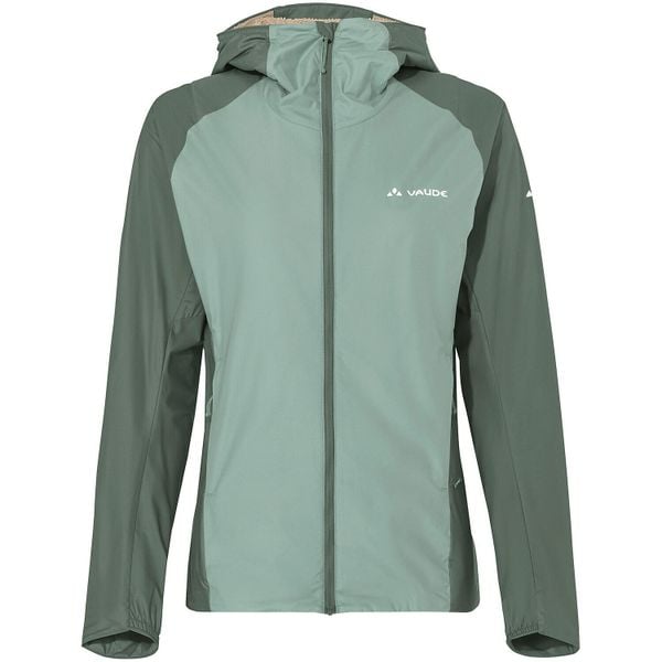 Kurtka damska Scopi Insulation Jacket. Zielone kurtki Vaude, bez wzorów, z hardshellu, biznesowe, bez kaptura. Za 763.05 zł.