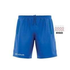 Szorty Sportowe Givova Pocket Royal L - Lekkie i Oddychające. Niebieskie szorty Givova, bez wzorów, do piłki nożnej. Za 143.99 zł.