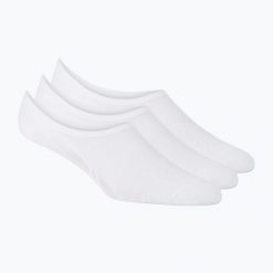 Skarpety damskie SKECHERS Non Terry No Show Liner 3. Białe skarpetki Skechers, z aplikacjami, z elastanu. Za 29.99 zł.