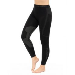 Legginsy termoaktywne Damskie Brubeck DRY. Czarne legginsy Brubeck, bez wzorów, z dzianiny, długie. Za 109.99 zł.
