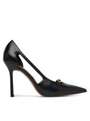 Aldo Szpilki Herbey 14403567 Czarny. Czarne szpilki Aldo, bez wzorów, ze skóry, bez obcasa, na szpilce, bez zapięcia. Za 339.99 zł.