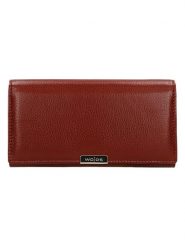 Wojas Skórzany portfel w kolorze jasnobrązowym - 19,5 x 10 x 3,5 cm rozmiar: onesize. Brązowe portfele Wojas, bez wzorów, z materiału. Za 208.83 zł.