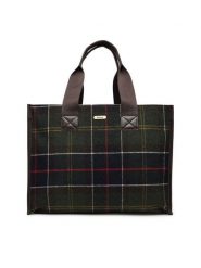Barbour Torebka Turnberry Tartan LBA0424OL91 Zielony. Zielone torebki klasyczne Barbour, bez wzorów, z materiału, bez dodatków. Za 489.99 zł.