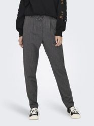 ONLY Spodnie w kolorze antracytowym rozmiar: M/L30. Czarne spodnie materiałowe ONLY, bez wzorów, z materiału. Za 109.52 zł.
