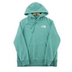 Second life - Bluza damska z kapturem The North Face zielona - Stan dobry. Zielone bluzy z kapturem The North Face, l, bez wzorów, z materiału, z kapturem, na fitness i siłownię. Za 114.98 zł.