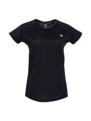 Dare 2b Koszulka funkcyjna "Corral Tee" w kolorze czarnym rozmiar: 42. Czarne t-shirty sportowe Dare 2b, bez wzorów, z materiału, bez ramiączek, outdoorowe. Za 61.60 zł.