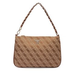 Torebka Guess. Brązowe torebki klasyczne Guess, z aplikacjami, klasyczne, bez dodatków. Za 269.99 zł.