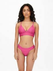 ONLY Dół od bikini 15223710 Różowy. Czerwone bikini ONLY, bez wzorów, z syntetyku. Za 39.99 zł.