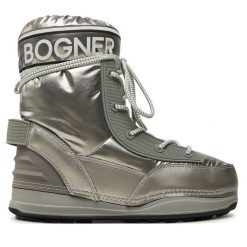 Śniegowce Bogner. Szare śniegowce Bogner, bez wzorów, bez zapięcia. Za 1,399.00 zł.
