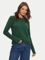 Tommy Hilfiger Sweter WW0WW44161 Zielony Regular Fit. Zielone swetry Tommy Hilfiger, s, bez wzorów, z wełny, bez ramiączek. Za 289.99 zł.