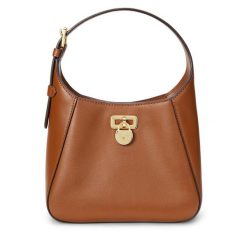 Torebka LAUREN RALPH LAUREN. Brązowe torebki klasyczne Lauren Ralph Lauren, bez wzorów, klasyczne, bez dodatków. Za 1,069.00 zł.