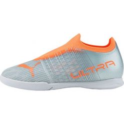 Buty piłkarskie Puma Ultra 3.4 It Jr 106741 01 wielokolorowe pomarańcze i czerwienie. Czerwone buty treningowe Puma, bez wzorów, z gumy, bez zapięcia, do piłki nożnej. Za 321.98 zł.