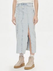 Liu Jo Spódnica jeansowa UA4266 DS049 Niebieski Regular Fit. Niebieskie spódnice Liu Jo, bez wzorów, z bawełny. Za 649.99 zł.