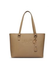 Liu Jo Torebka AA6321 ES029 Beżowy. Brązowe shopper bag Liu Jo, bez wzorów, ze skóry, bez dodatków. Za 599.99 zł.
