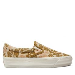 Tenisówki Vans. Brązowe trampki Vans, bez wzorów, bez zapięcia. Za 229.99 zł.