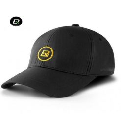 Czapka z daszkiem sportowa ROCKBROS (LF8041-3). Czarne czapki z daszkiem ROCKBROS, bez wzorów, z bawełny, sportowe. Za 75.00 zł.