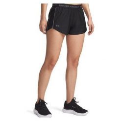Spodenki damskie Under Armour Tech Play Up. Czarne szorty Under Armour, bez wzorów, sportowe. Za 97.14 zł.
