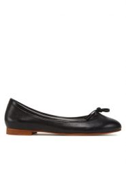 Balagan Baleriny Amuka Czarny. Czarne baleriny BALAGAN, bez wzorów, ze skóry, bez obcasa, bez zapięcia. Za 549.99 zł.