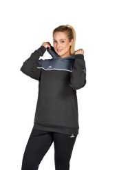 Sweat bluza z kapturem dla kobiet Erima Change. Białe bluzy Erima, bez wzorów, z materiału, eleganckie, bez ramiączek, z kapturem. Za 282.15 zł.