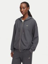 EA7 Emporio Armani Bluza 7W000192 AF24375 U8117 Szary ciemny Relaxed Fit. Szare bluzy EA7 Emporio Armani, l, bez wzorów, z syntetyku, bez ramiączek, bez kaptura. Za 729.99 zł.