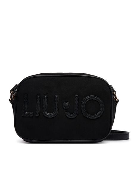Liu Jo Torebka AF6119 T711A Czarny. Czarne listonoszki Liu Jo, bez wzorów, z materiału, bez dodatków. Za 499.99 zł.