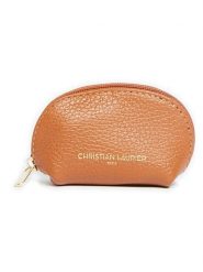 Christian Laurier Skórzany portfel "Nika" w kolorze jasnobrązowym - 11 x 6 x 3 cm rozmiar: onesize. Brązowe portfele Christian Laurier, bez wzorów, z materiału. Za 100.99 zł.