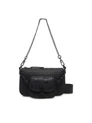 Steve Madden Torebka Bnaim-X SM13001553 Czarny. Czarne listonoszki Steve Madden, bez wzorów, ze skóry, bez dodatków. Za 239.99 zł.