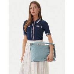 Torebka Tommy Hilfiger. Niebieskie torebki klasyczne Tommy Hilfiger, bez wzorów, klasyczne, bez dodatków. Za 651.99 zł.