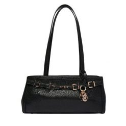 Torebka Guess. Czarne torebki klasyczne Guess, z aplikacjami, klasyczne, bez dodatków. Za 659.99 zł.